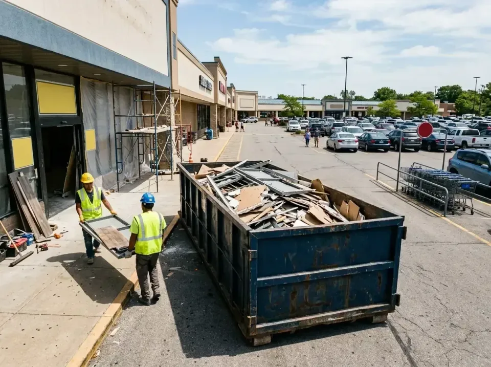 retail-store-renovation-debris-003 — frequently asked questions, Roll-off Dumpster Rentals in Summit View, WA